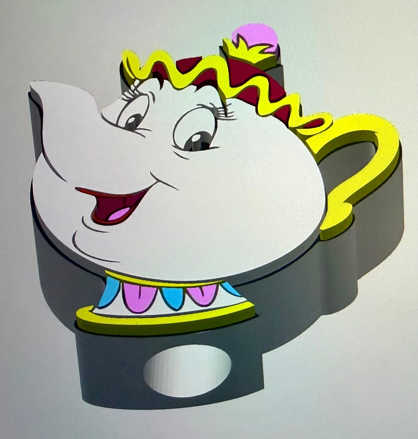 Miss Teacup Straw toppers digital files
