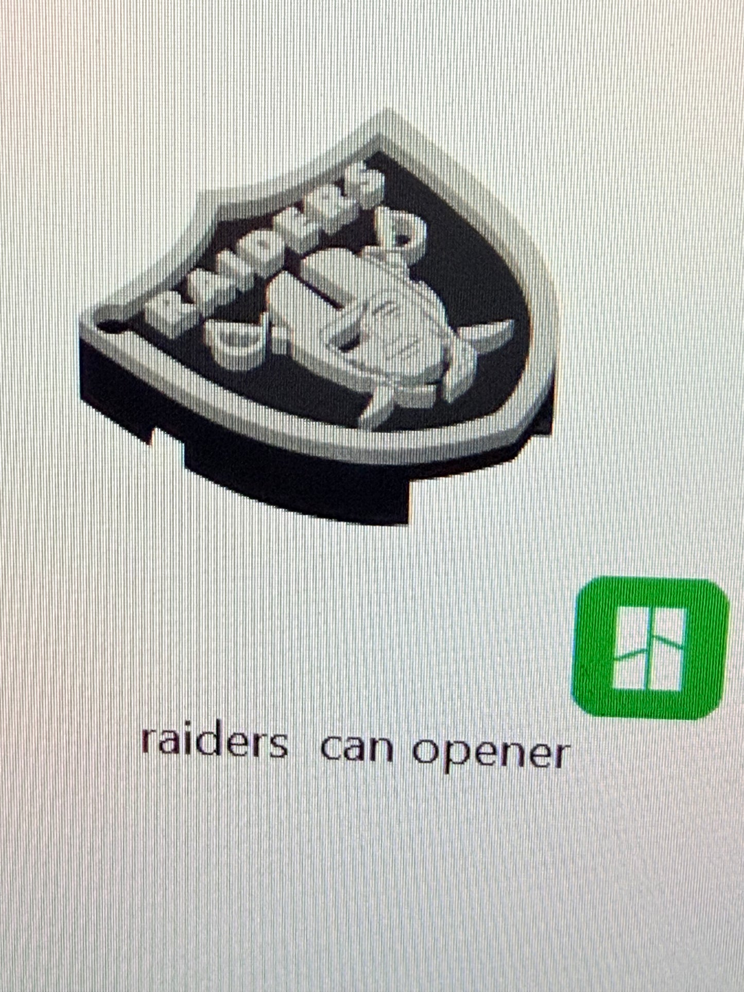 Raider Man Can opener 3MF digital