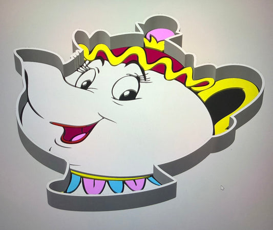 Miss Teacup Trinket Tray digital file