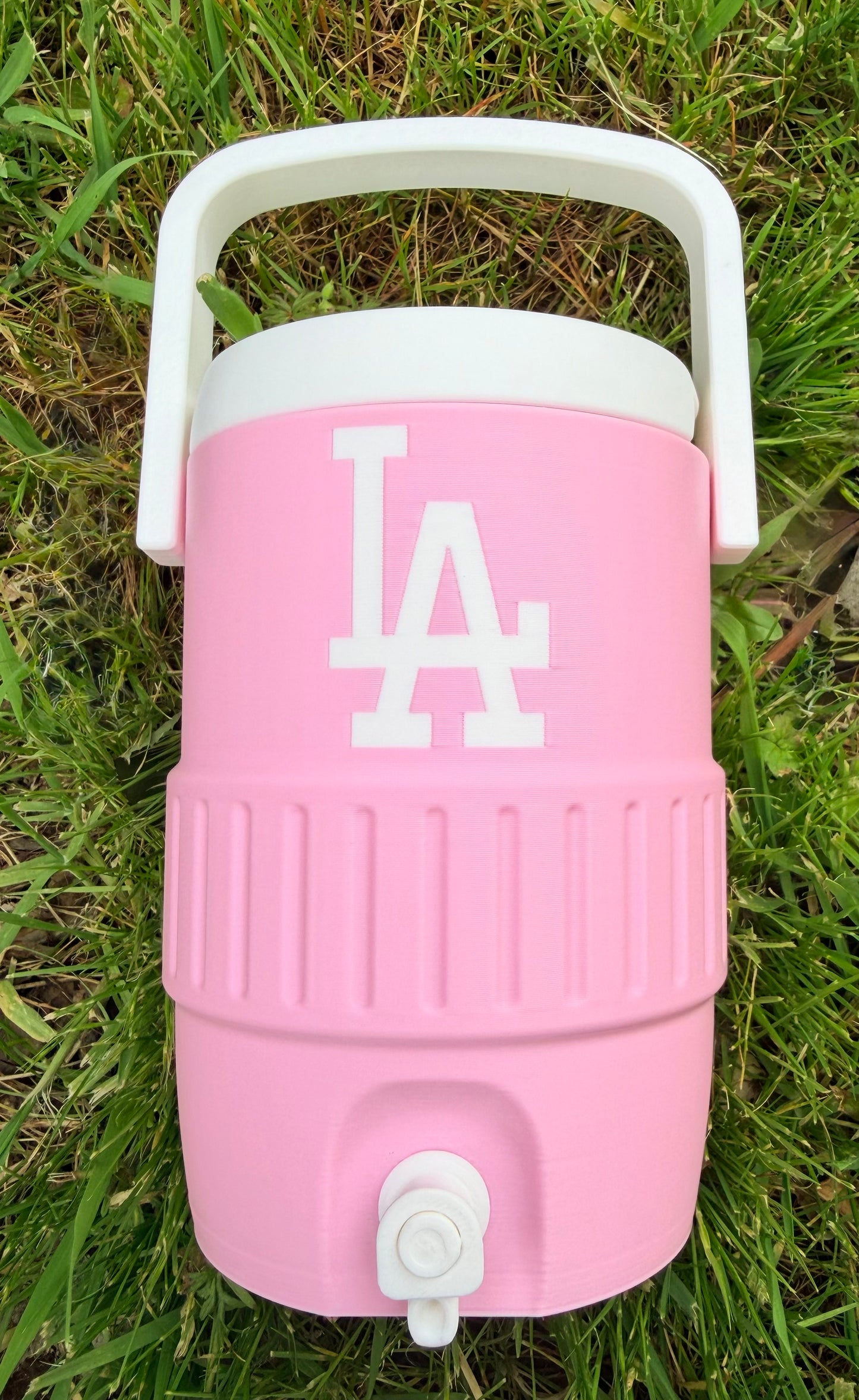 LA Inspired 💖 - Mini Cooler Can Holder With Straw Topper