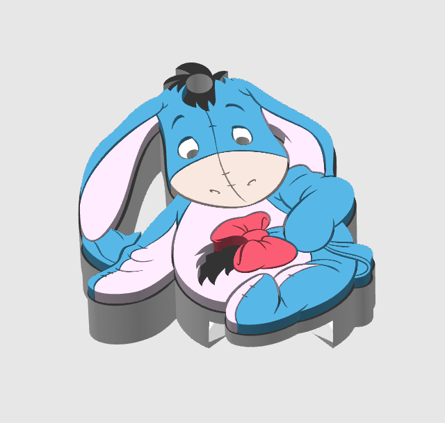 Donkey can tab opener 3MF digital