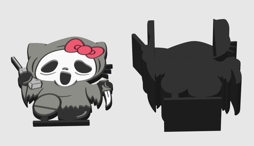 Kitty Scream Pen Holder- Digital File