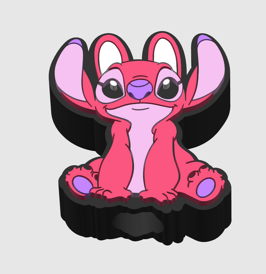 Pink Alien 8mm Straw Topper 3MF- Digital File