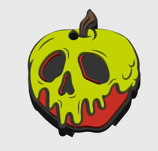 Candy Apple Halloween Can Tab Opener-3MF Digital File