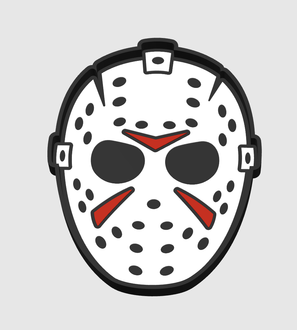 Jason Face Tray 3MF Digital File Only