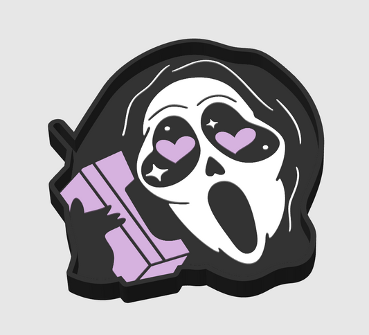 Ghost Face Tray 3MF Digital File