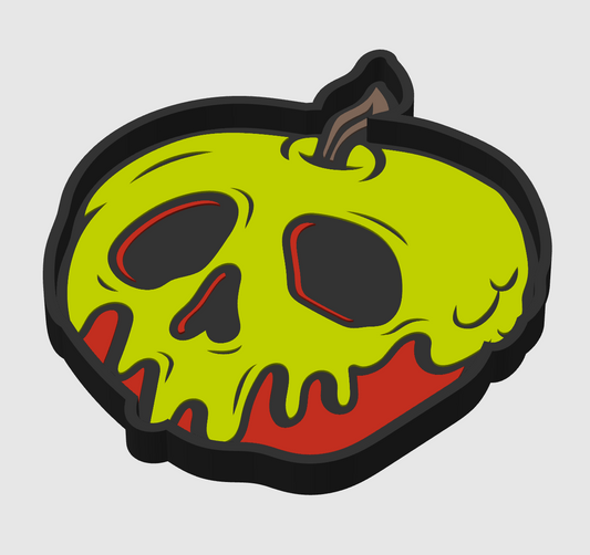 Candy Apple Tray 3MF Digital File