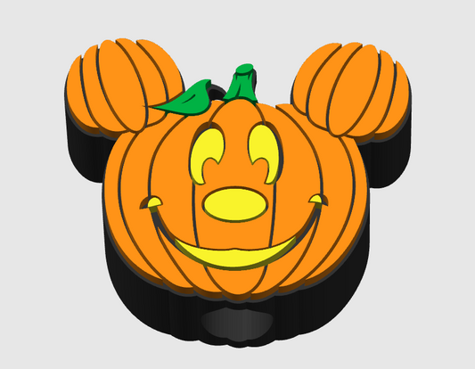 Pumpkin Ears Straw Topper Set 8mm & 10mm 3MF File