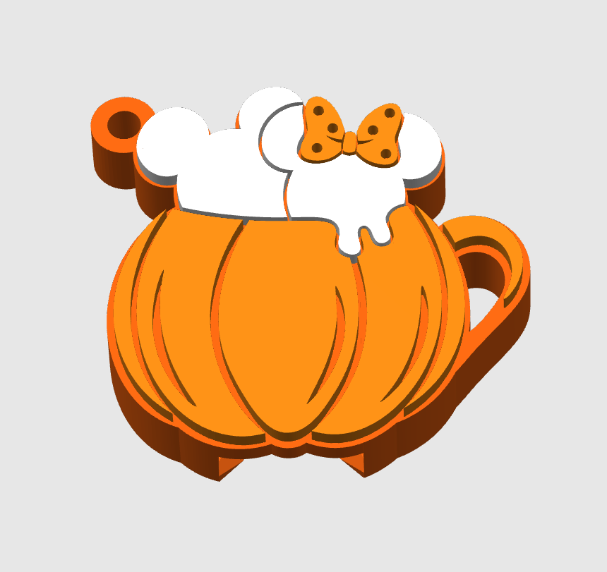 Magic Pumpkin Latte Can Tab Opener 3MF Digital File