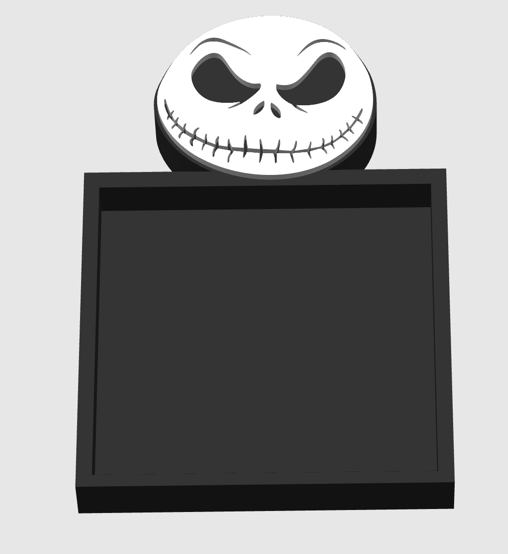Jack Face Sticky Note Holder 3MF Digital File