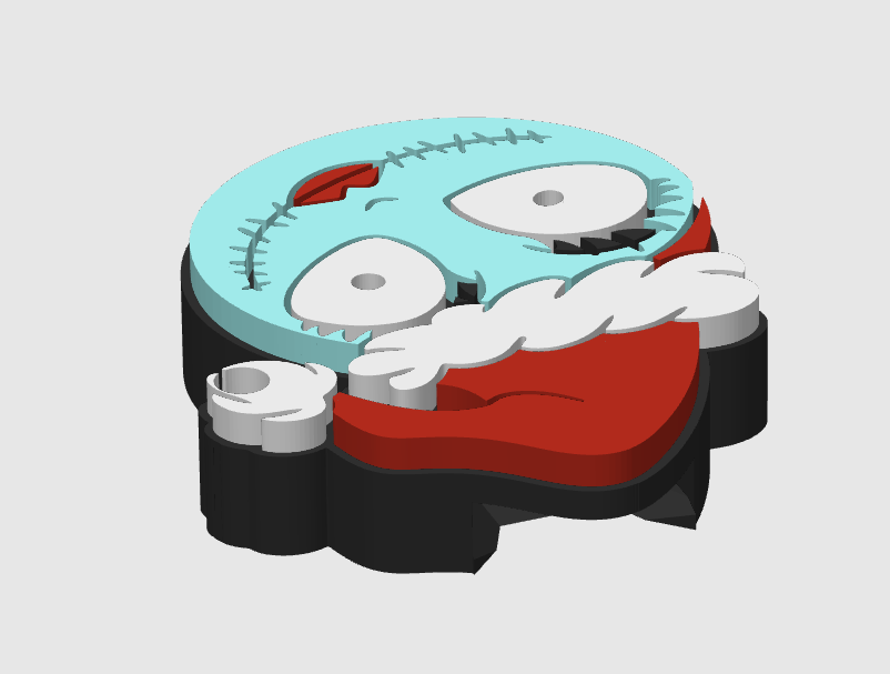 Sally Xmas Hat Can Tab Opener 3MF Digital File Only