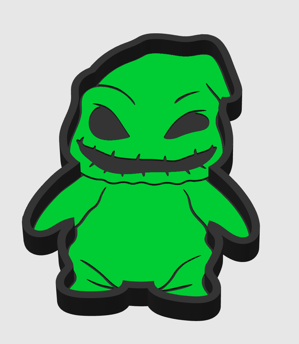 Oogie Tray 3MF Digital File