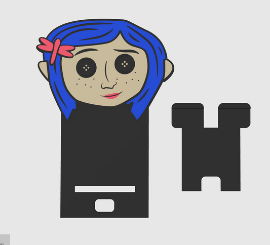 Caroline Phone Holder 3MF Digital File Only